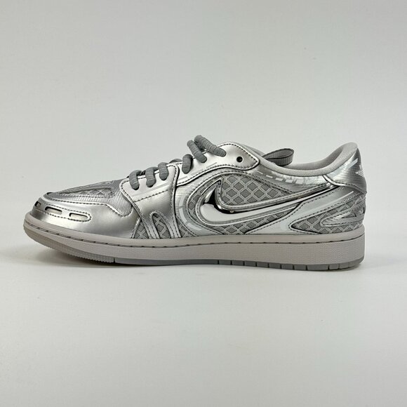 Air Jordan 1 Low Women's Method of Make V3 'Metallic Silver' HQ2186-002 size 8 - Picture 2 of 8